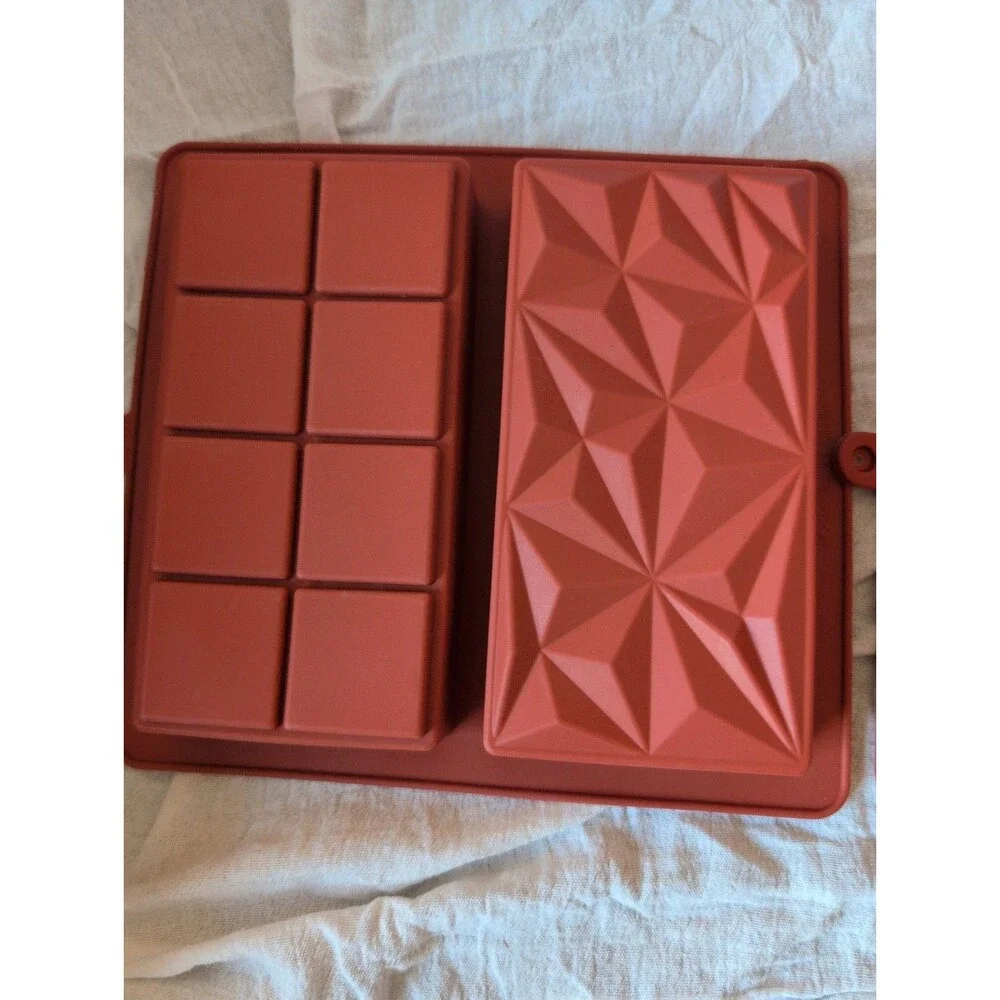 Silicone Heat Resistant Chocolate Molds Set Of 2